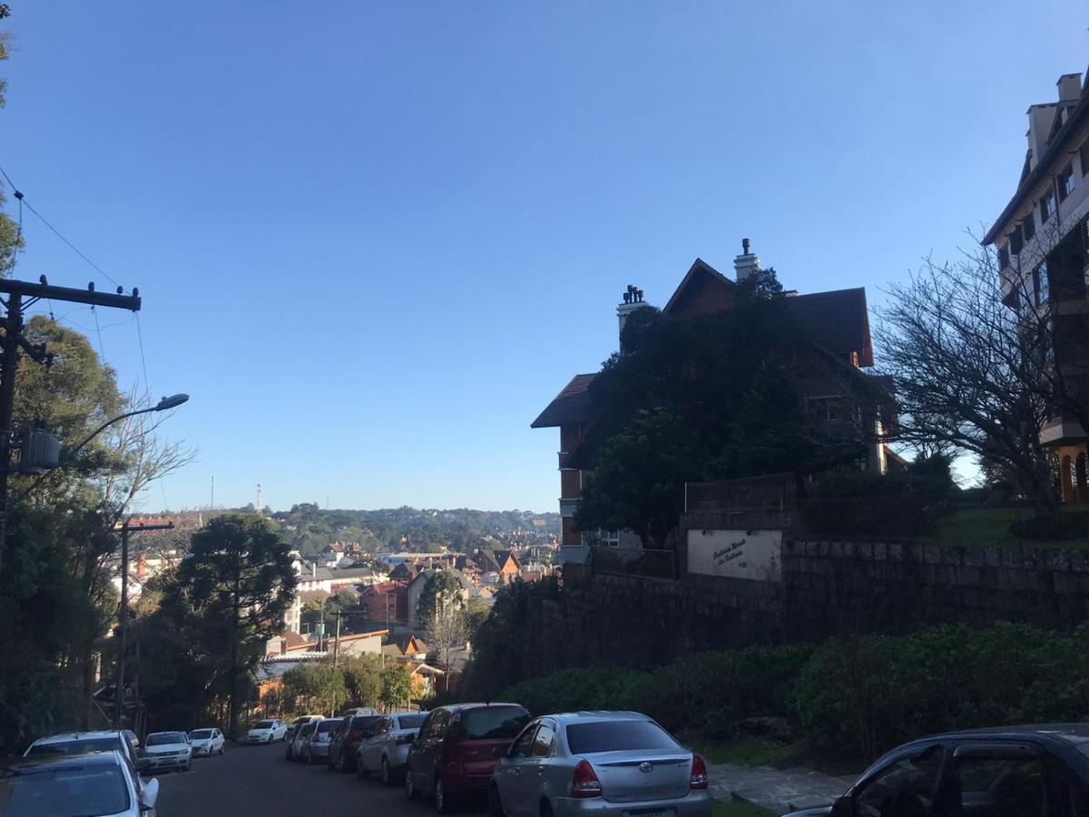 Flat Morada Das Hortensias Centro - Proximo Da Rua Coberta Gramado Ngoại thất bức ảnh